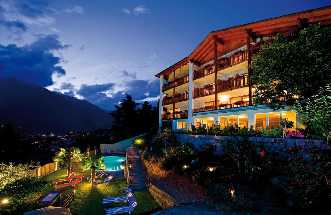 Hotel-Garni Ehrenfels Schenna Exteriér fotografie